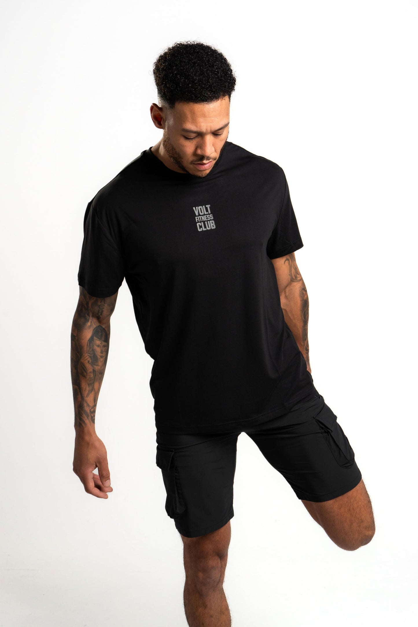 VOLT Fitness Club Training Tee, Model Pic 3