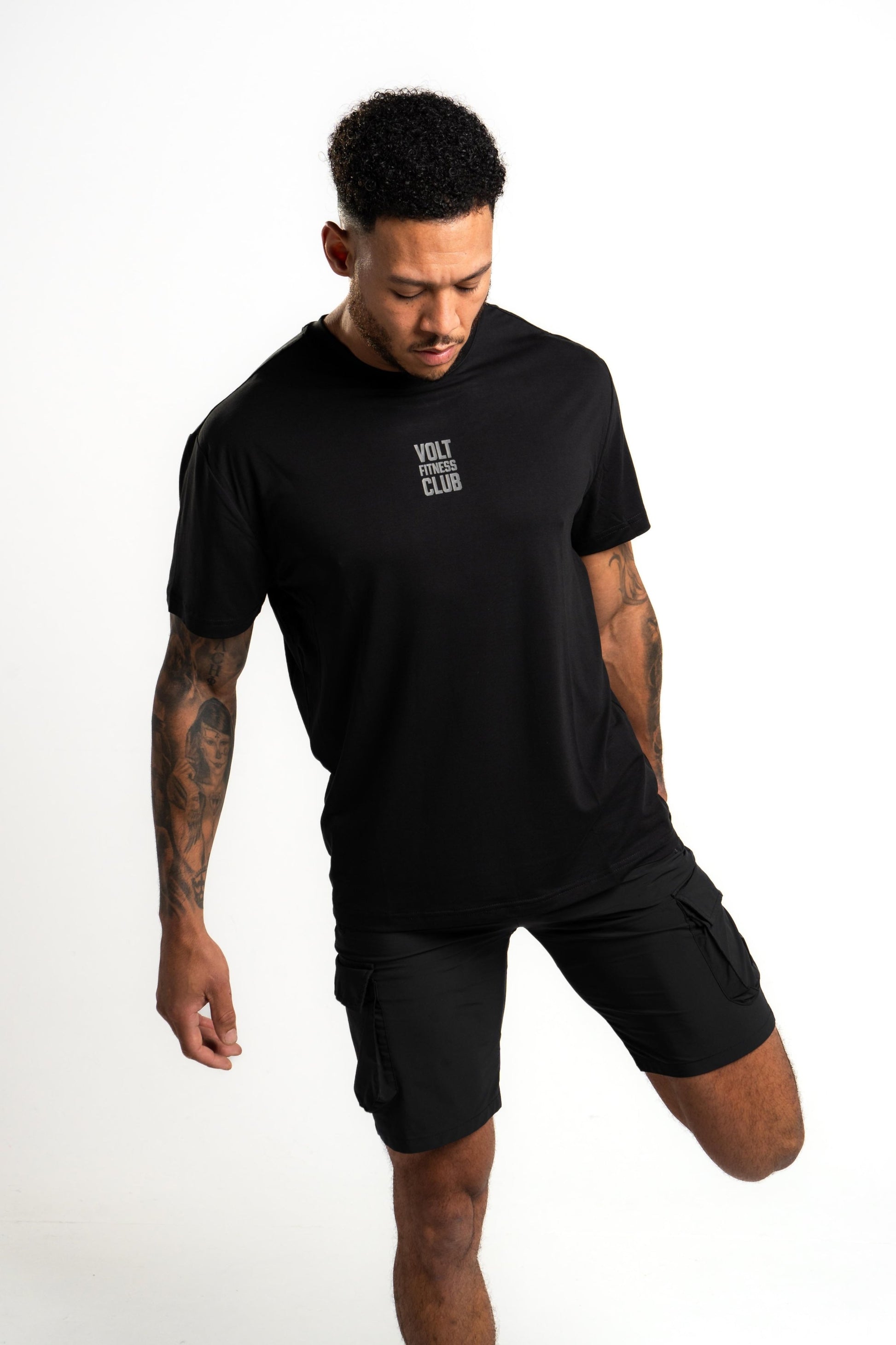 VOLT Fitness Club Training Tee, Model Pic 3