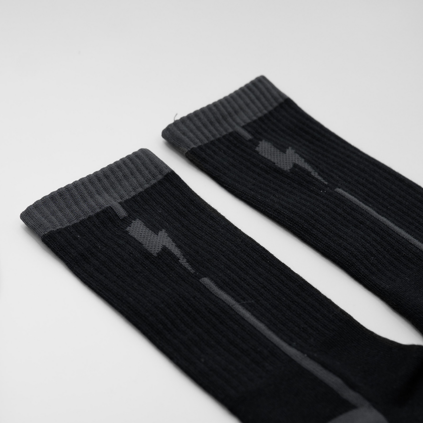 VOLT Fitness Club Performance Socks BlackEdition, Lay Flat 1